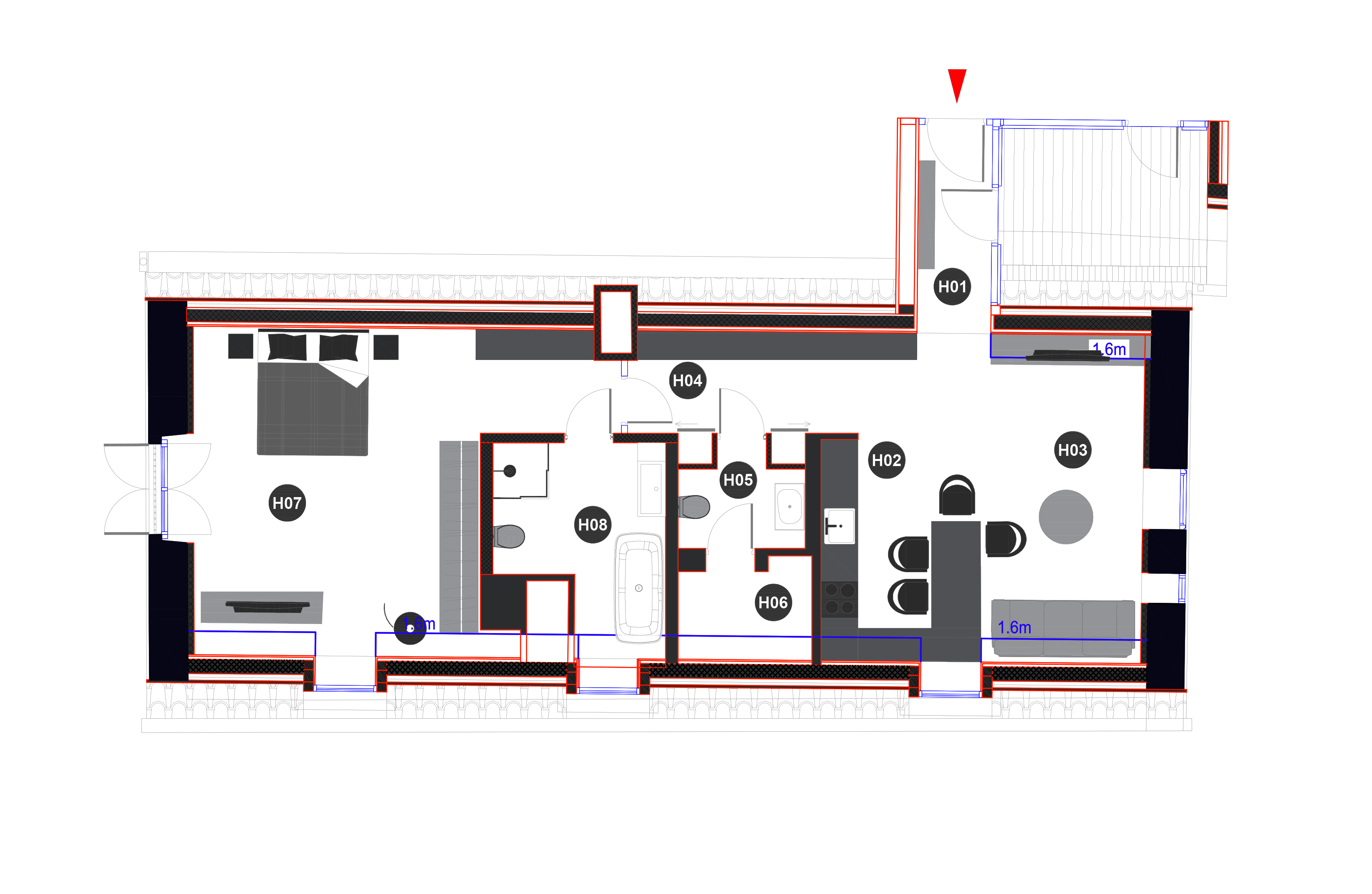 Apartment No.15-2 plans