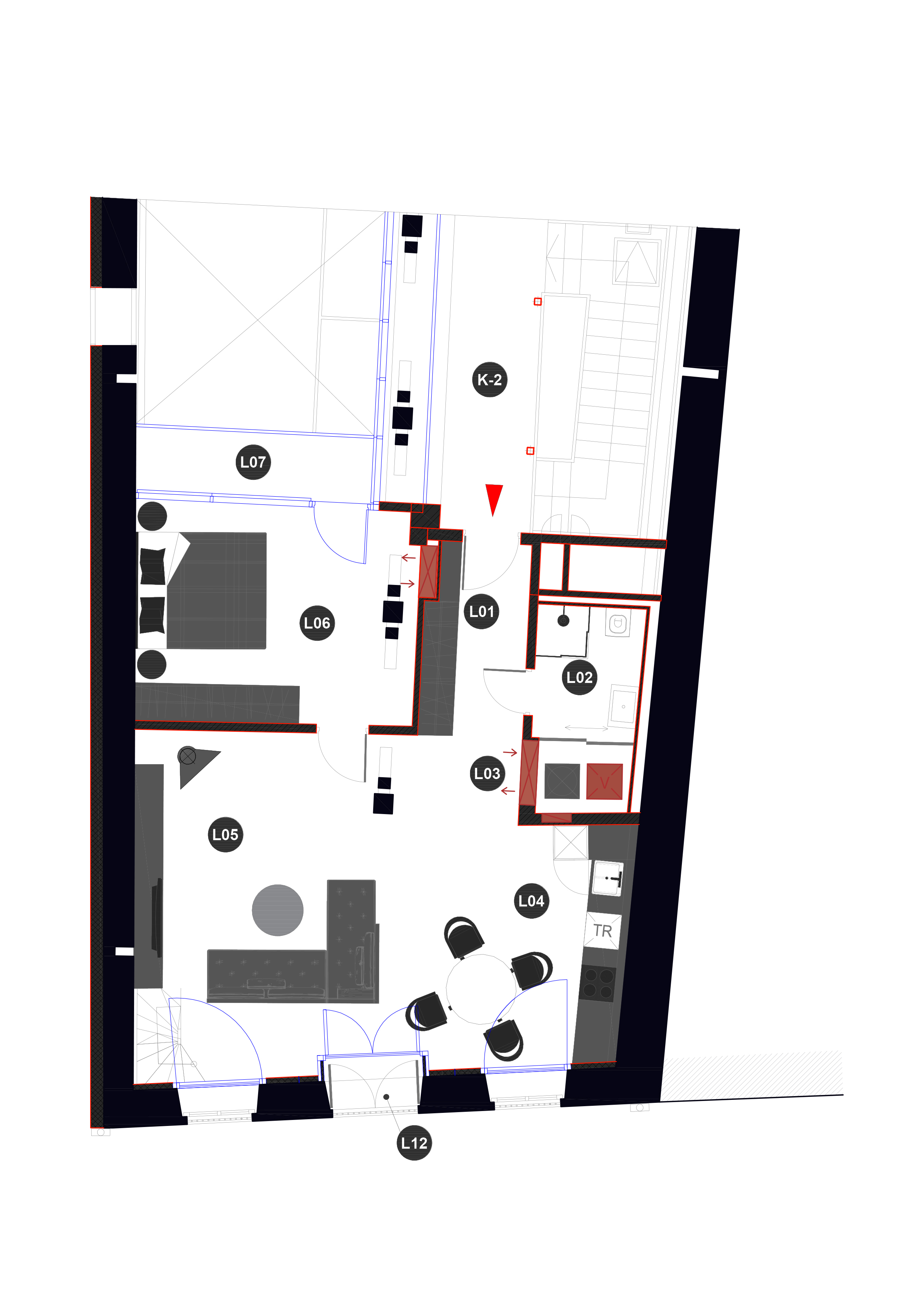 Apartment No.13-6 plans